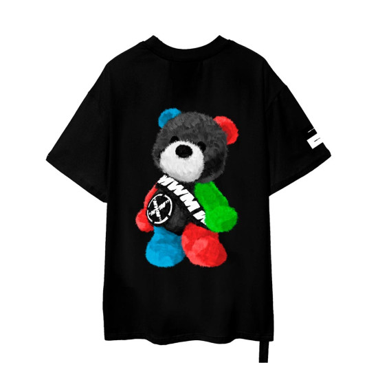MWM Ανδρική κοντομάνικη μπλούζα Mike Teddy Print Tshirt